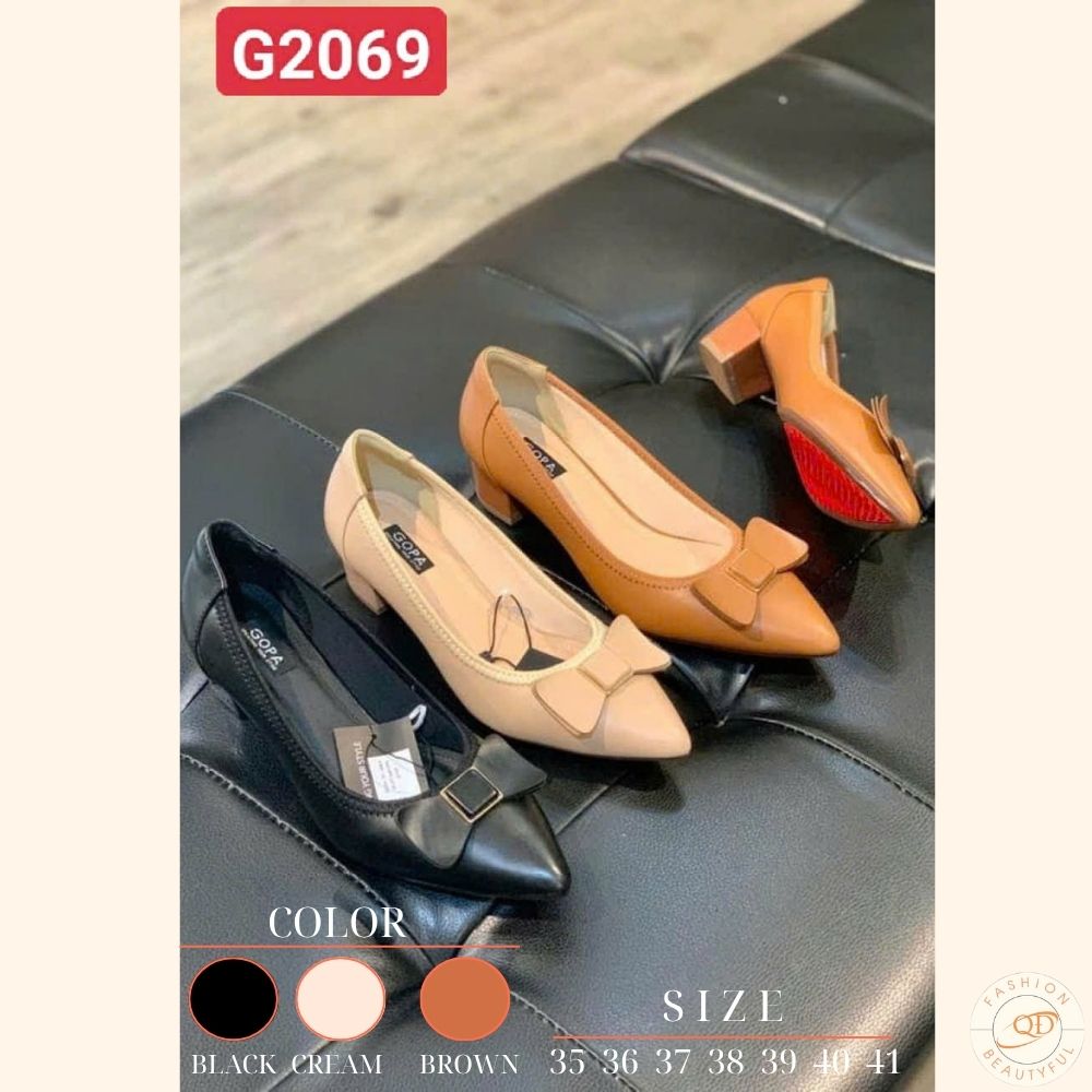 Giày cao gót bít - Mã Đặt Hàng G2069