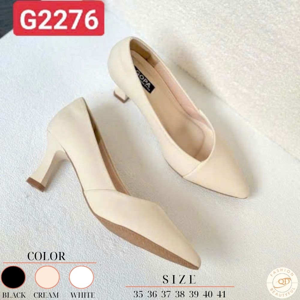 Giày cao gót bít - Mã Đặt Hàng G2276